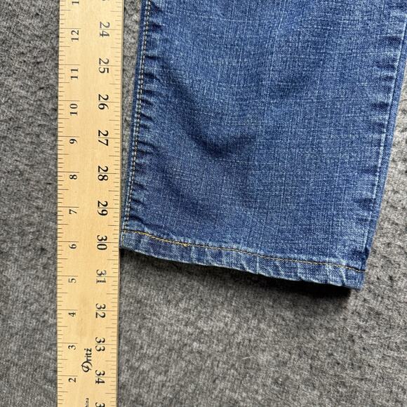 Vintage Levis 550 Relaxed Stretch Jeans Women's 6 M Mis Blue Tapered 90's MOM - Picture 7 of 7